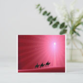 DREI WISE MEN POSTKARTE (Stehend Vorderseite)