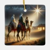 Drei Wismen nach einem Star Keramikornament (Vorderseite)