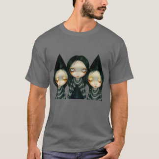 Drei Witchy Schwester-gotisches Shirt
