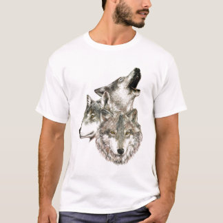 Drei Wölfe T-Shirt