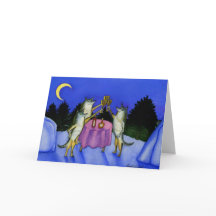 Drei Wolfen im Schnee