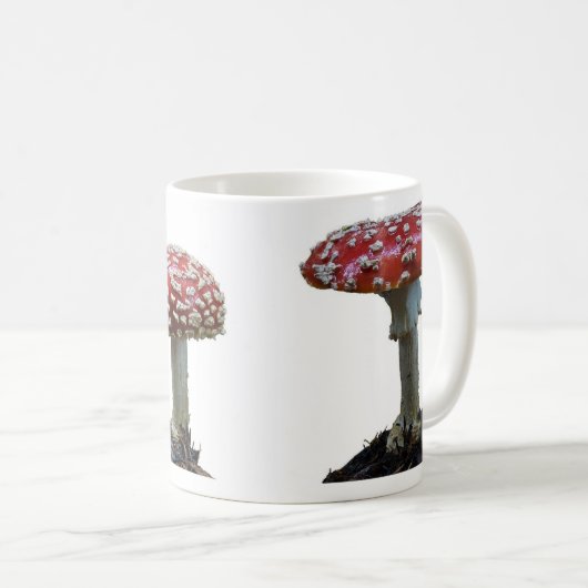 Drei Wulstlings-Pilz-Tasse Kaffeetasse (VorderseiteRechts)