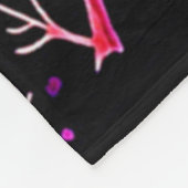 Drei wunderbare Halloween-Geisterdesign Fleecedecke (Ecke)