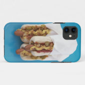 Drei Würstchen in den Brötchen Case-Mate iPhone Hülle (Rückseite (Horizontal))