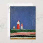 Drei Zahlen, 1913-28 Postkarte (Vorne/Hinten)