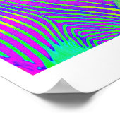 drei Zebras Poster (Ecke)