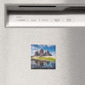 Drei Zinnen Dolomiten Berg Magnet (In Situ (Geschirrspüler))