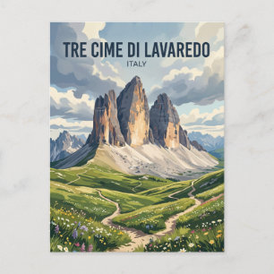 Drei Zinnen Italien Postkarte