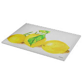 drei Zitronen Schneidebrett (Ecke)