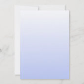 Drei zwei Blasen von Weltraum Geburtstag Einladung (Rückseite)