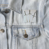 Drei zwei-übergaben Schwerter, 1570 Button (Beispiel)