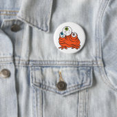Dreiaugen-Monster Button (Beispiel)