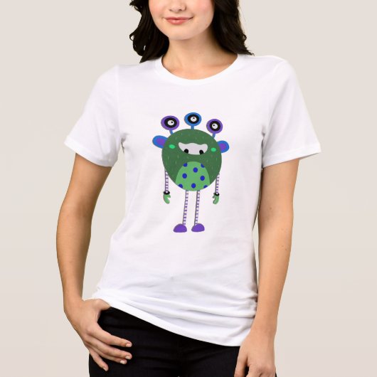 Dreiblattklee Tri-Blend Shirt (Vorderseite)