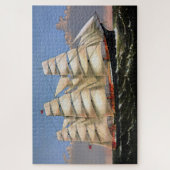 Dreibrüder Klipper-Schiff 1875 Puzzle (Vertikal)