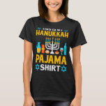 Dreidel Chanukah Jude Das ist mein Hanukka Pajama T-Shirt<br><div class="desc">Dreidel Chanukah Jude Das ist mein Hanukka Pajama</div>