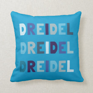 Dreidel Dreidel Dreidel Pillow Kissen