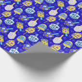 Dreidel, Dreidel Geschenkpapier (Ecke)