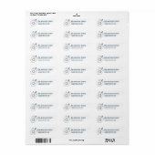 Dreidel Hanukkah Address Labels d9 (Vorne)