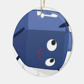 dreidel Tanz hannukah Keramikornament (Links)