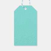 Dreidels + Sterne Geschenkanhänger (Rückseite)