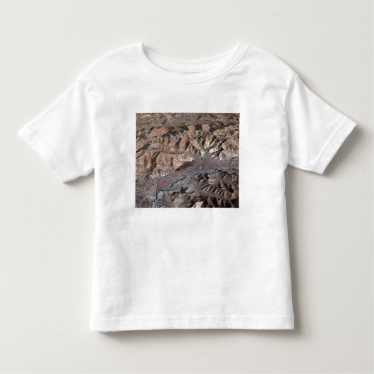 Dreidimensionale Sicht der Landschaft Kleinkind T-shirt (Vorderseite)