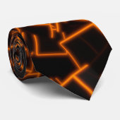 Dreidimensionale Würfel Krawatte (Gerollt)