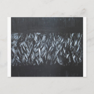 Dreidimensionales Kreuzspannmuster Postkarte