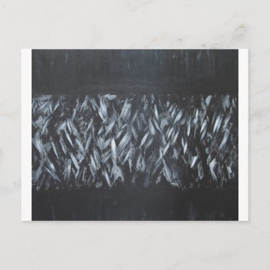 Dreidimensionales Kreuzspannmuster Postkarte (Vorderseite)