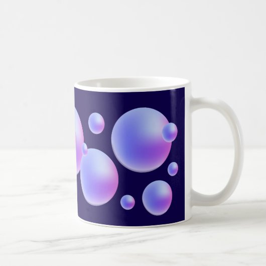 dreidimensionales Kugeldesign Kaffeetasse (Rechts)