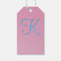 Dreidimensionales rosa Monogramm