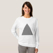 Dreieck - 50pc Grau T-Shirt (Vorne ganz)