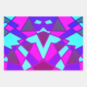 Dreieck-Abstrakt Geschenkpapier Set (Vorderseite 3)
