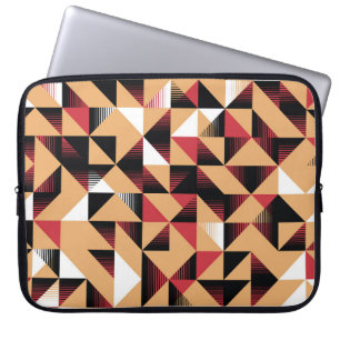 Dreieck Abstrakt, Retro Elegante Schönheit. Laptopschutzhülle