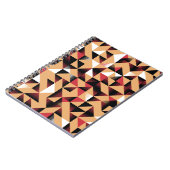 Dreieck Abstrakt, Retro Elegante Schönheit. Notizblock (Linke Seite)