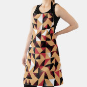 Dreieck Abstrakt, Retro Elegante Schönheit. Schürze (InSitu)