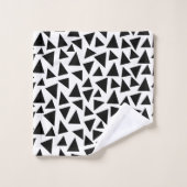 Dreieck Badhandtuch Set (Waschlappen)