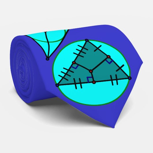 Dreieck-Beziehungens-Krawatte Krawatte (Gerollt)