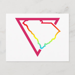 Dreieck Carolina Postkarte