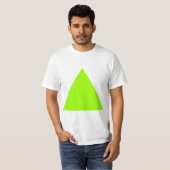 Dreieck - Chartreuse T-Shirt (Vorne ganz)