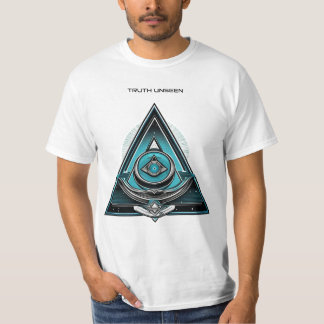 Dreieck der Augen - Mystische geometrische Kunst T-Shirt