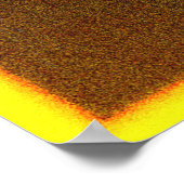 "Dreieck der halben Orangen" Niedliches Foto. Jetz Poster (Ecke)