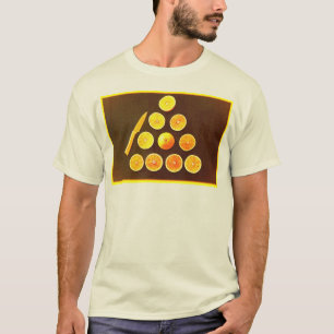 "Dreieck der halben Orangen" Niedliches Foto. Jetz T-Shirt