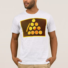 "Dreieck der halben Orangen" Niedliches Foto. Jetz T-Shirt