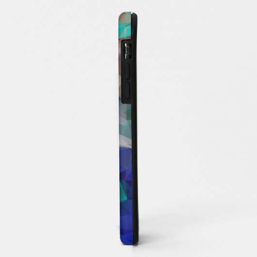 Dreieck der polygonalen personalisierten geometris Case-Mate iPhone hülle (Hinten/Links)