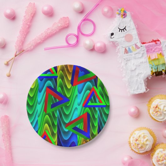 Dreieck der Teller (Party)