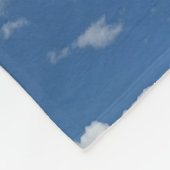 Dreieck der Wolken Fleecedecke (Ecke)