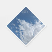 Dreieck der Wolken Serviette (Ecke)