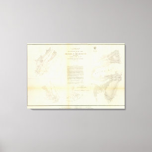 Dreieck des Mississippis Leinwanddruck