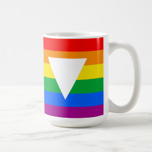 Dreieck-Design des Gay Pride Kaffeetasse