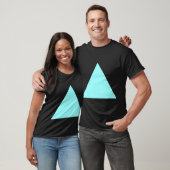 Dreieck - Eisblau T-Shirt (Unisex)